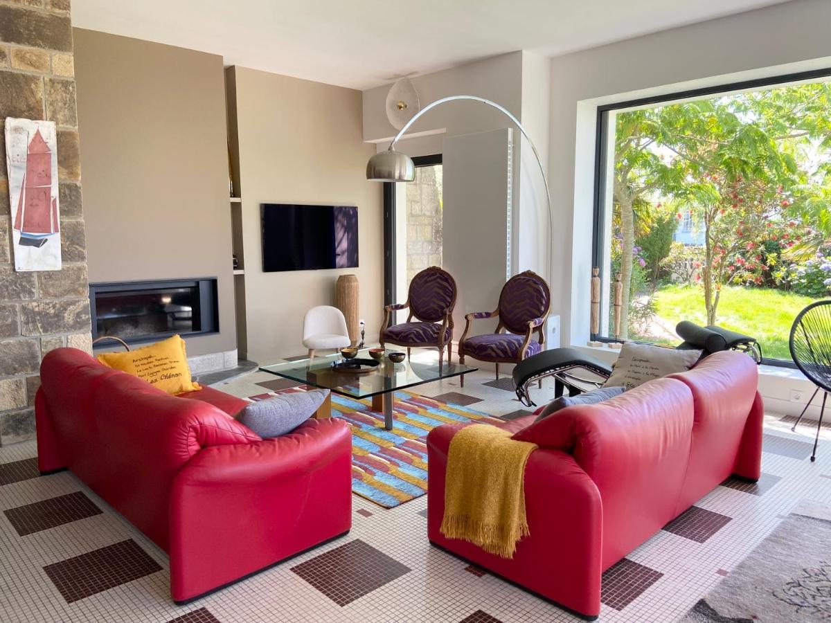 Superbe Villa Vue Sur Mer, Corniche De La Plage Bénodet المظهر الخارجي الصورة