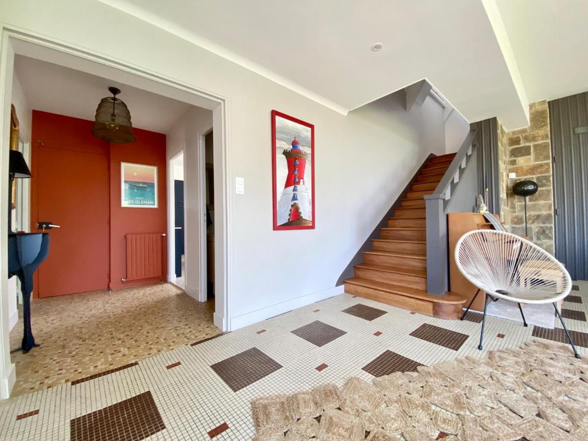 Superbe Villa Vue Sur Mer, Corniche De La Plage Bénodet المظهر الخارجي الصورة